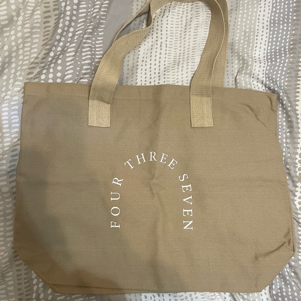 437 tote bag